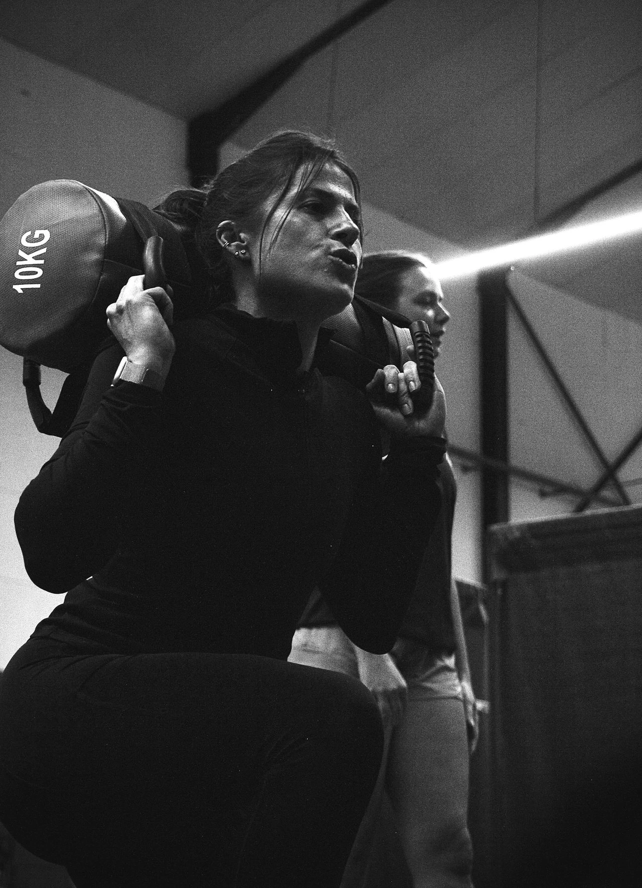 photographie sportive hyrox intense