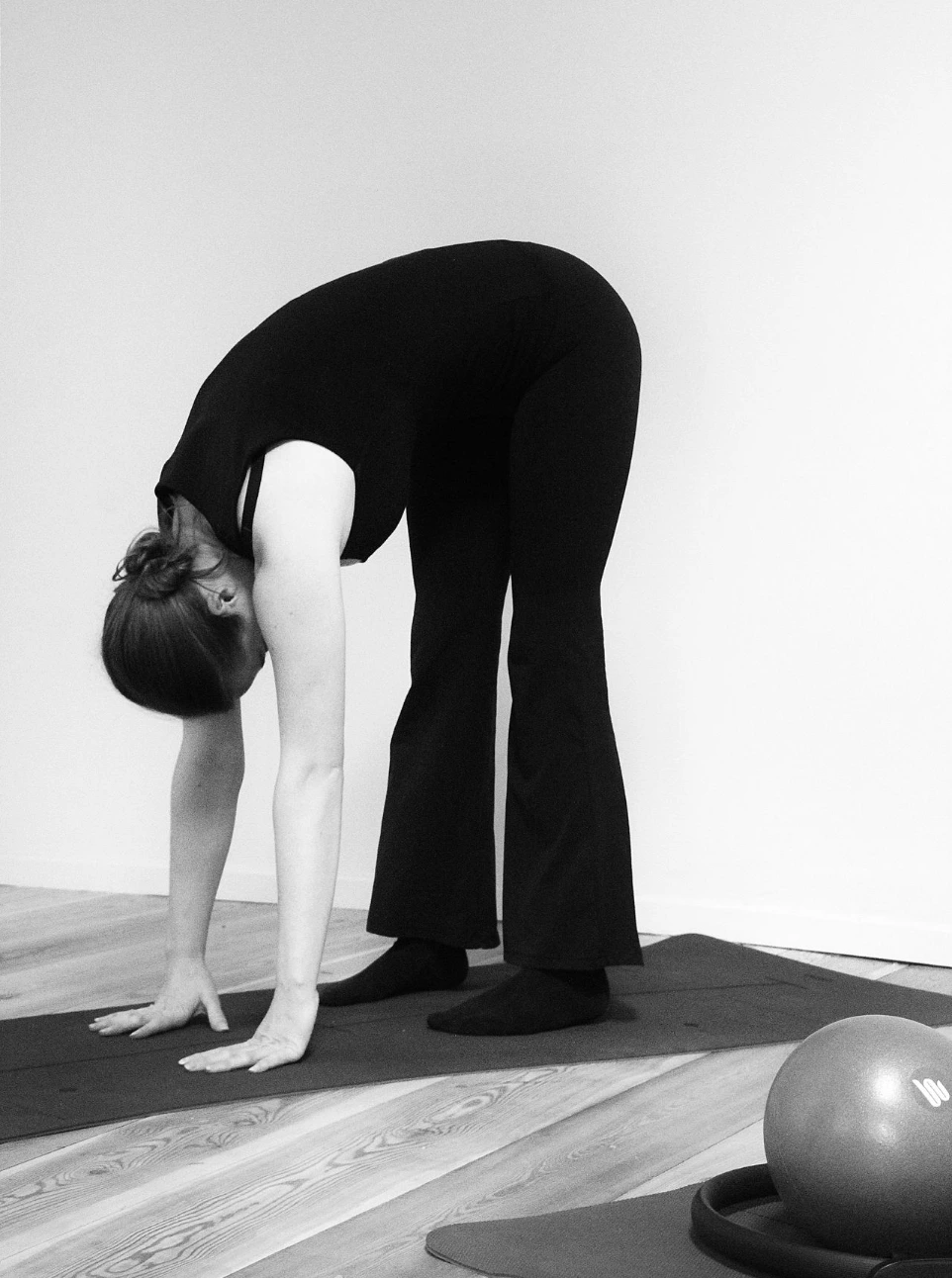 Photographie sportive d'une séance de Pilates en Belgique